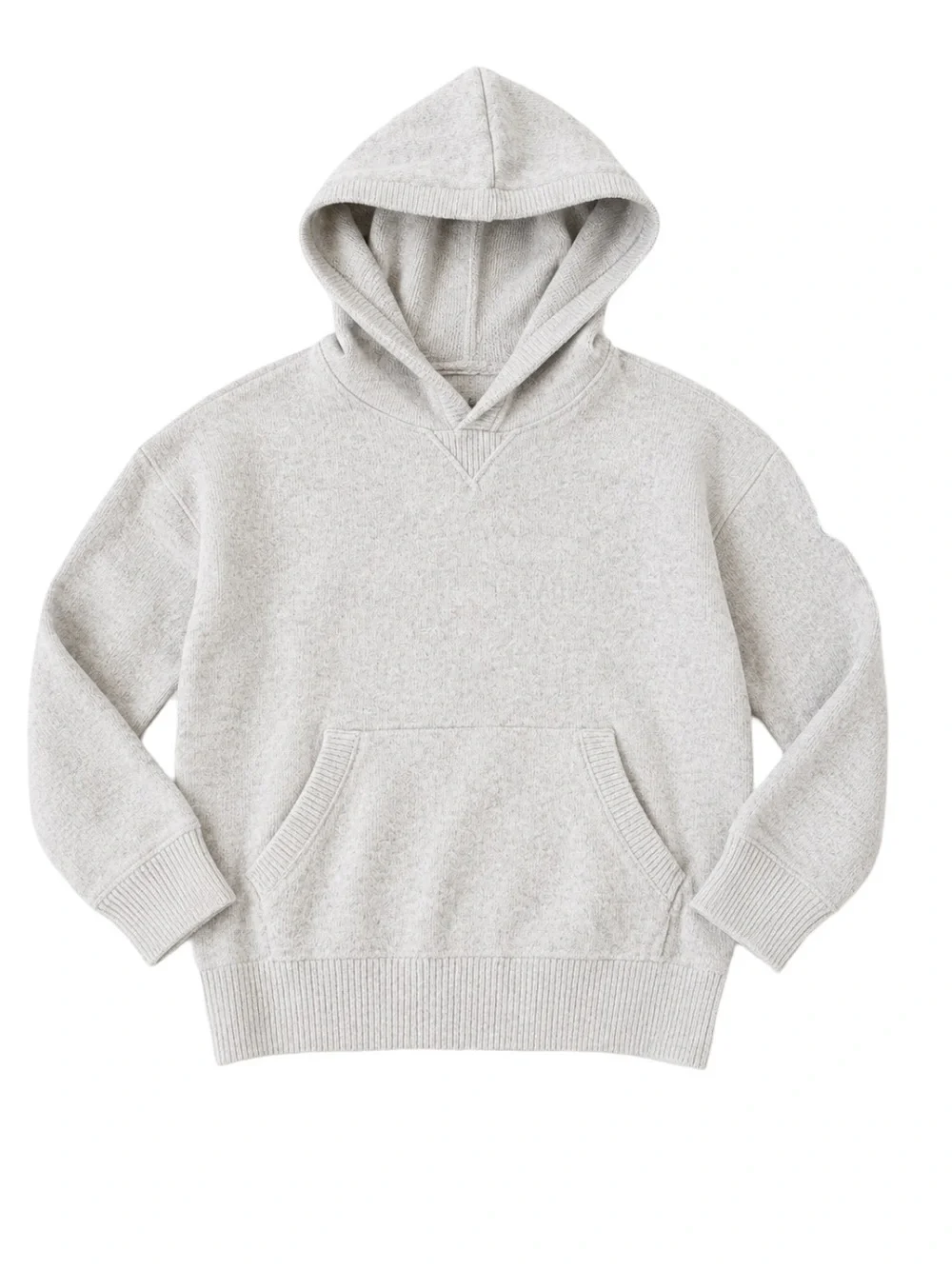 GAPKids Light Gray Hooded Pullover Sweater Hoodie Boys Size Large